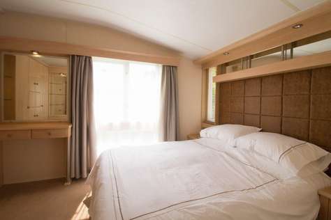 double glazed and central heated holiday home for rent in Norfolk Hopton holiday village