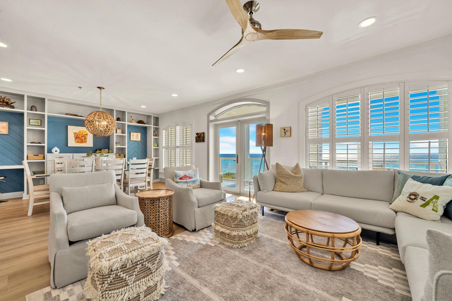 Renovated Seacrest Gulf Front Condo w/Spectacular Views,! Barefoot 30a