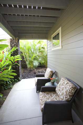 Breakfast/Coffee nook located just outside of the downstairs guest bedroom