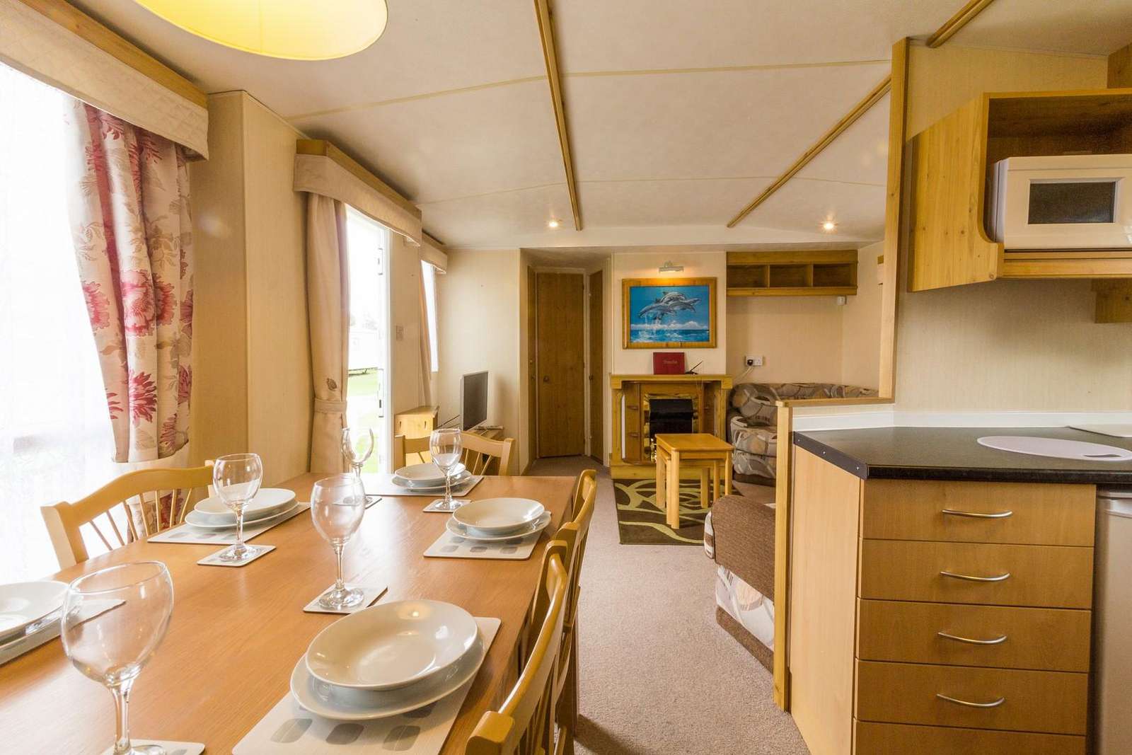 Caravan for hire in Scratby, Norfolk