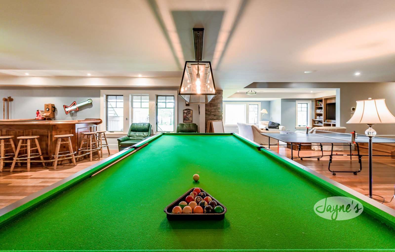 Pool Table - Lower Level