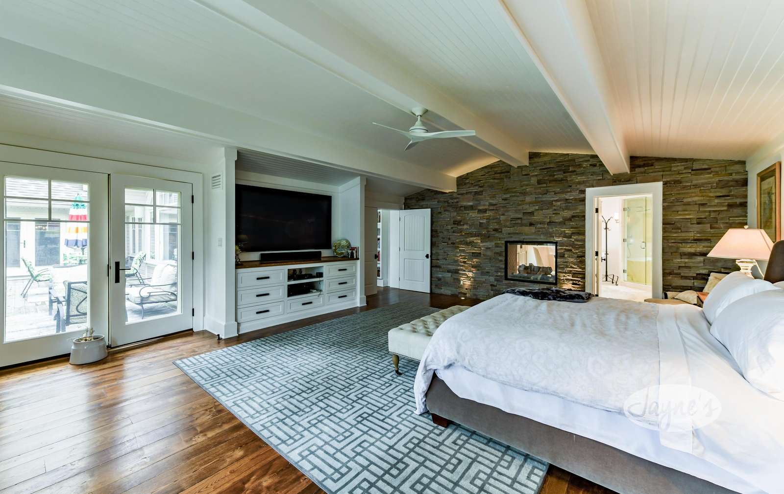 Primary Bedroom & Walk-Out to Main Deck