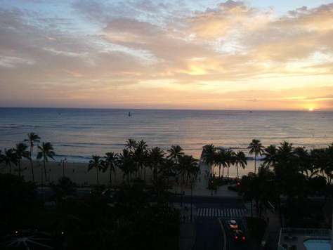 Pacific Ocean from Roof deck