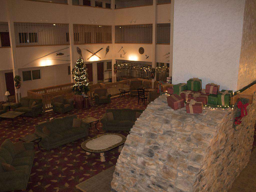 Fire place at Sitting Area
