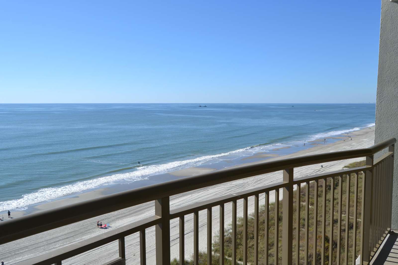 Oceanfront, southern coastal view