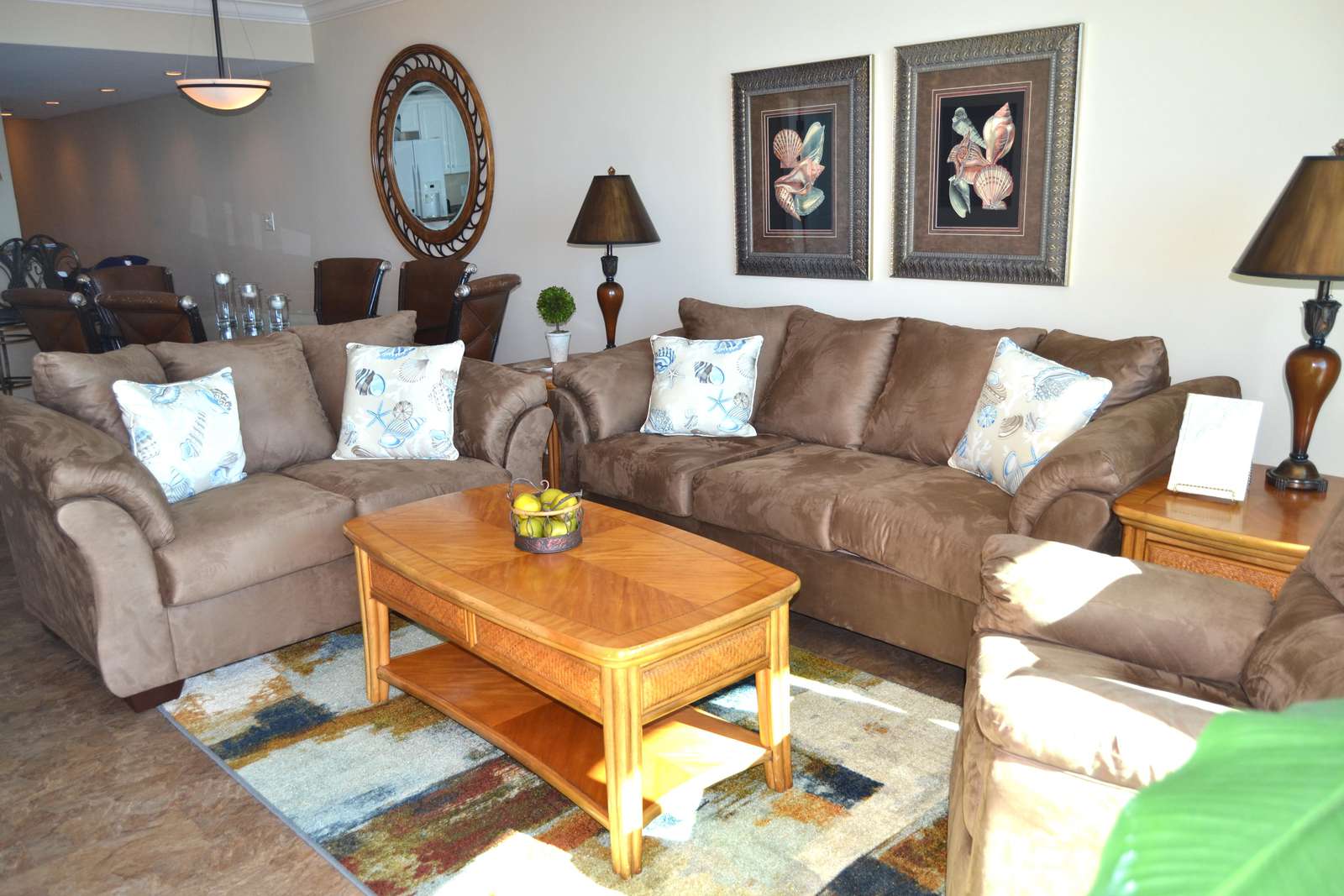 New sofa, love seat and recliner