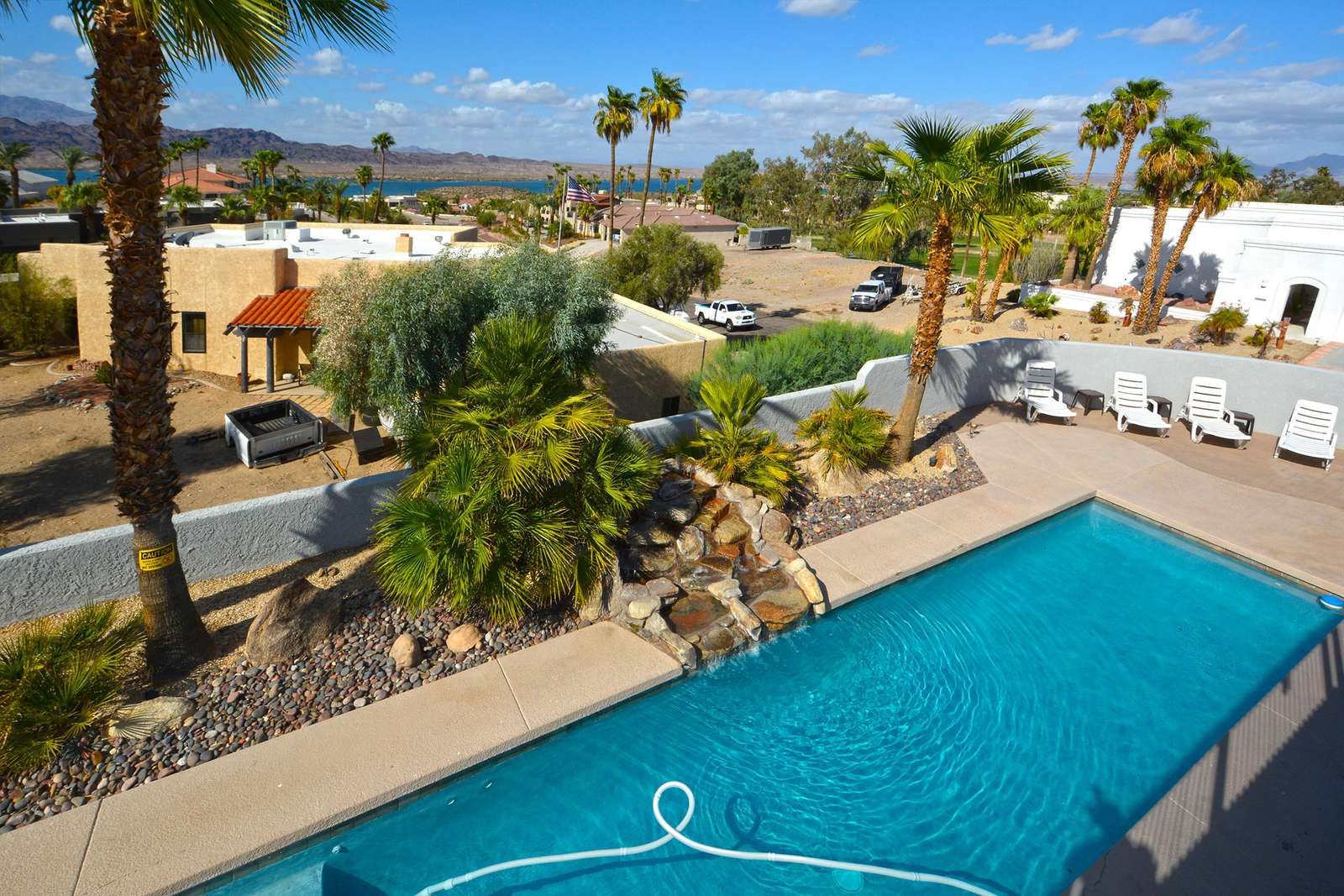 Drone pool view