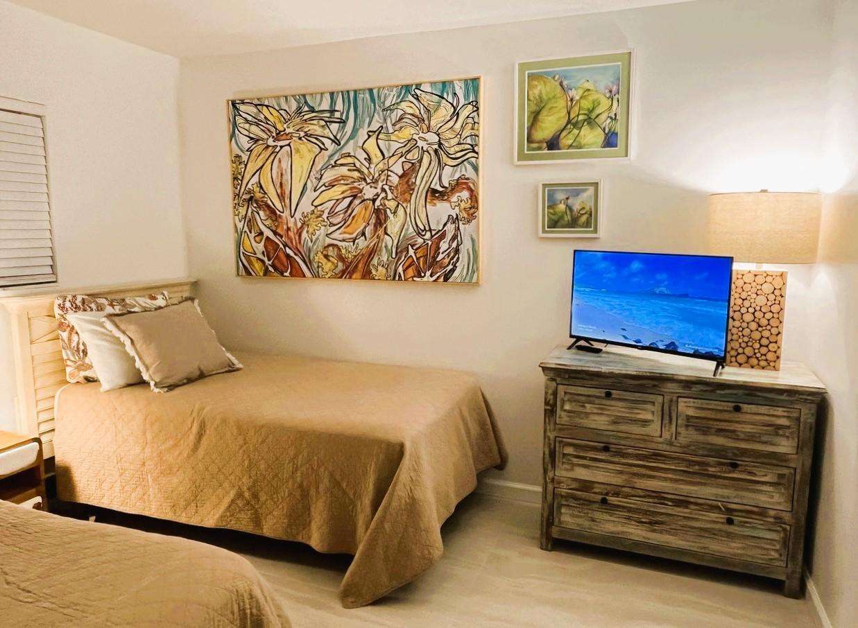 Guest bedroom to the left