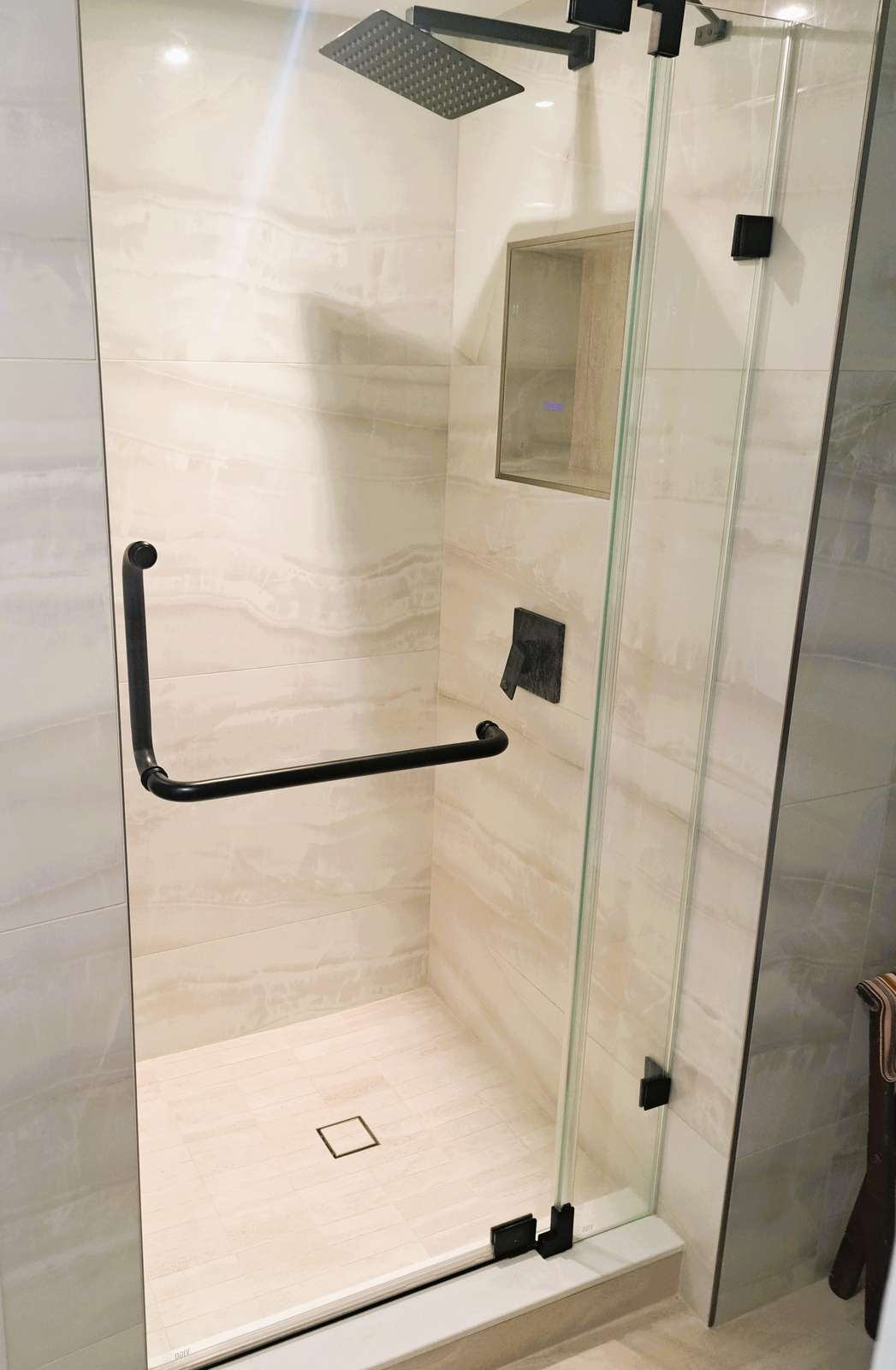 Shower in master bath