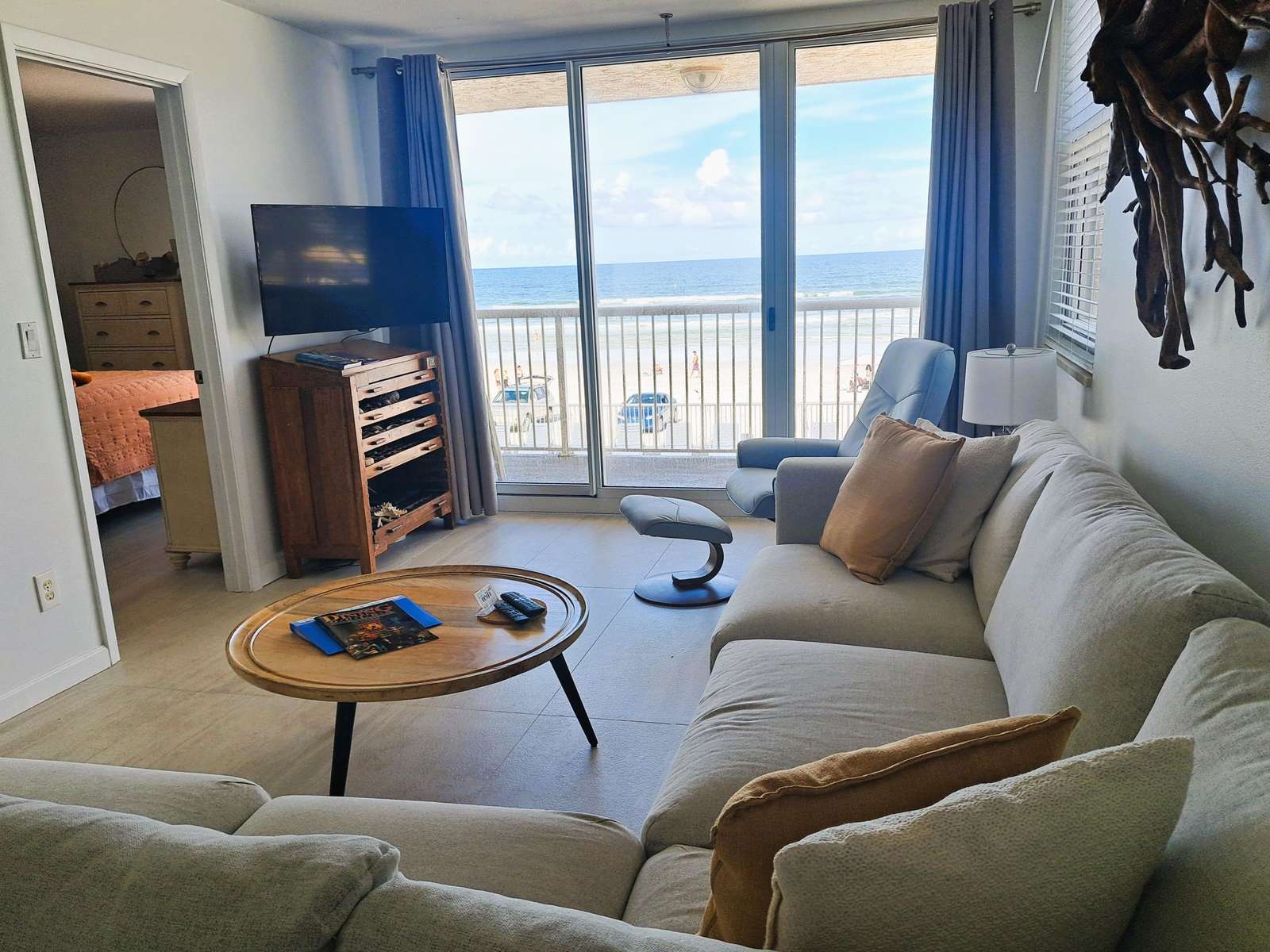 View of living room during daylight