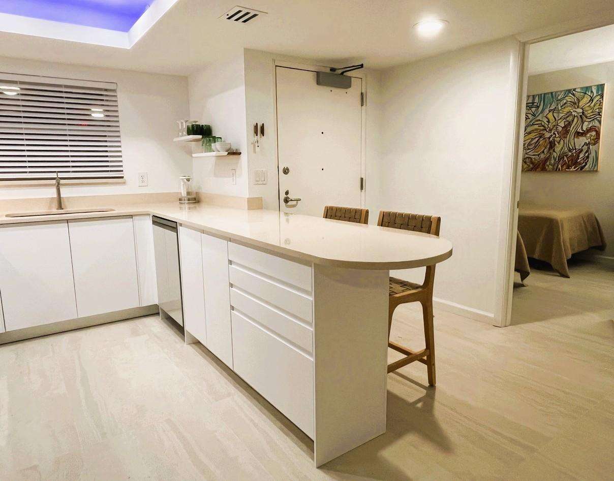 Unique modern cabinetry