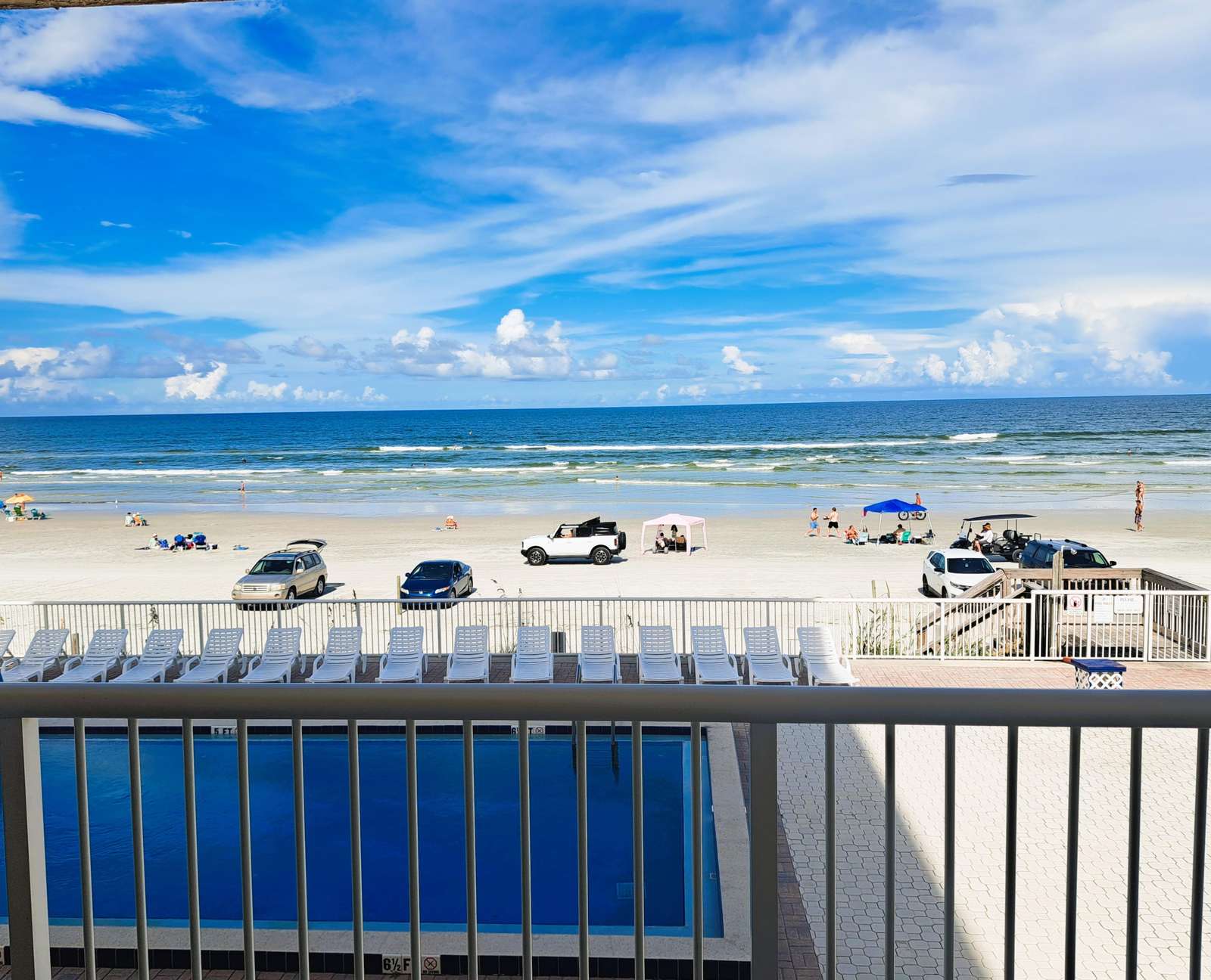View from balcony