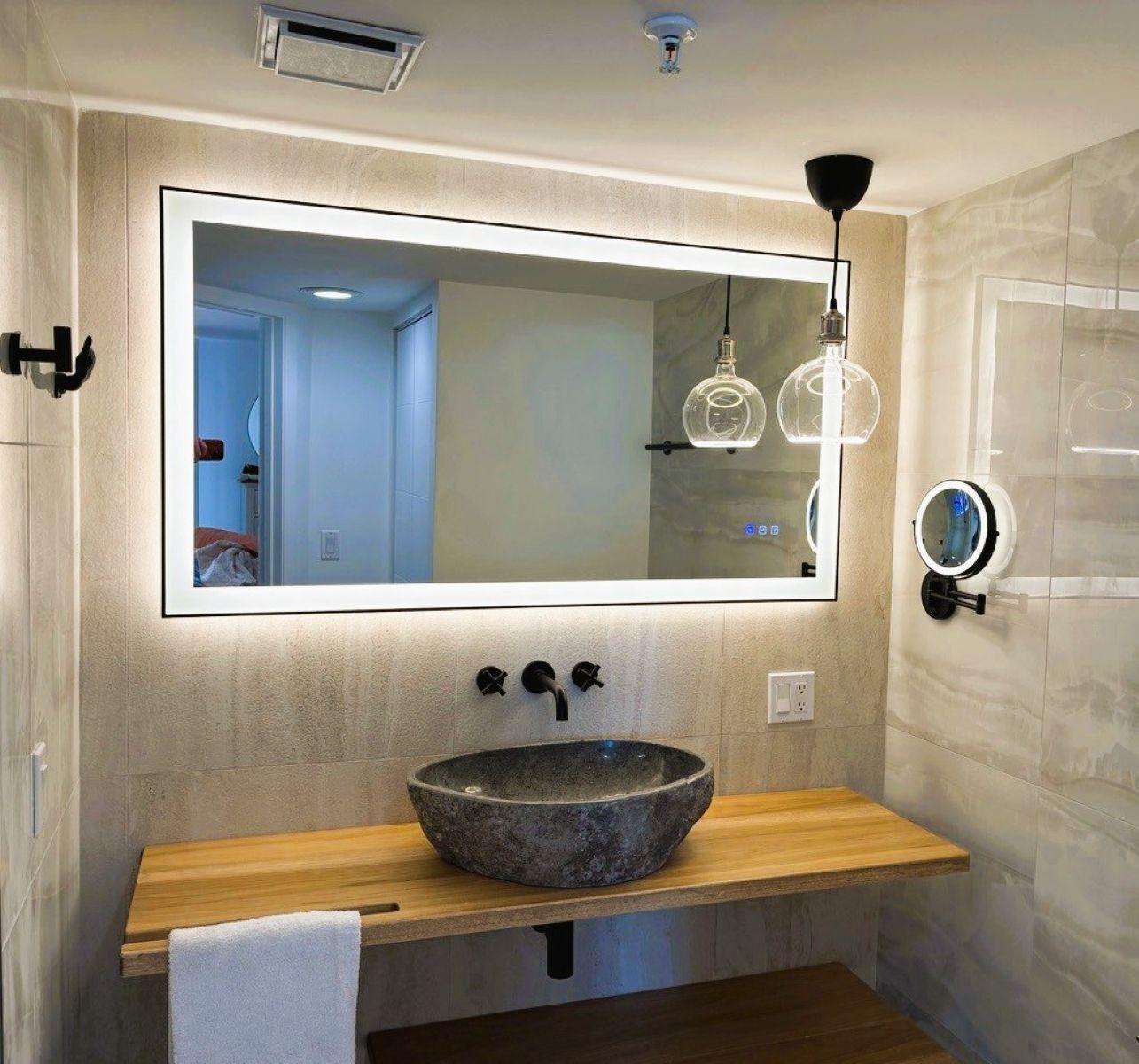 Private master bath
