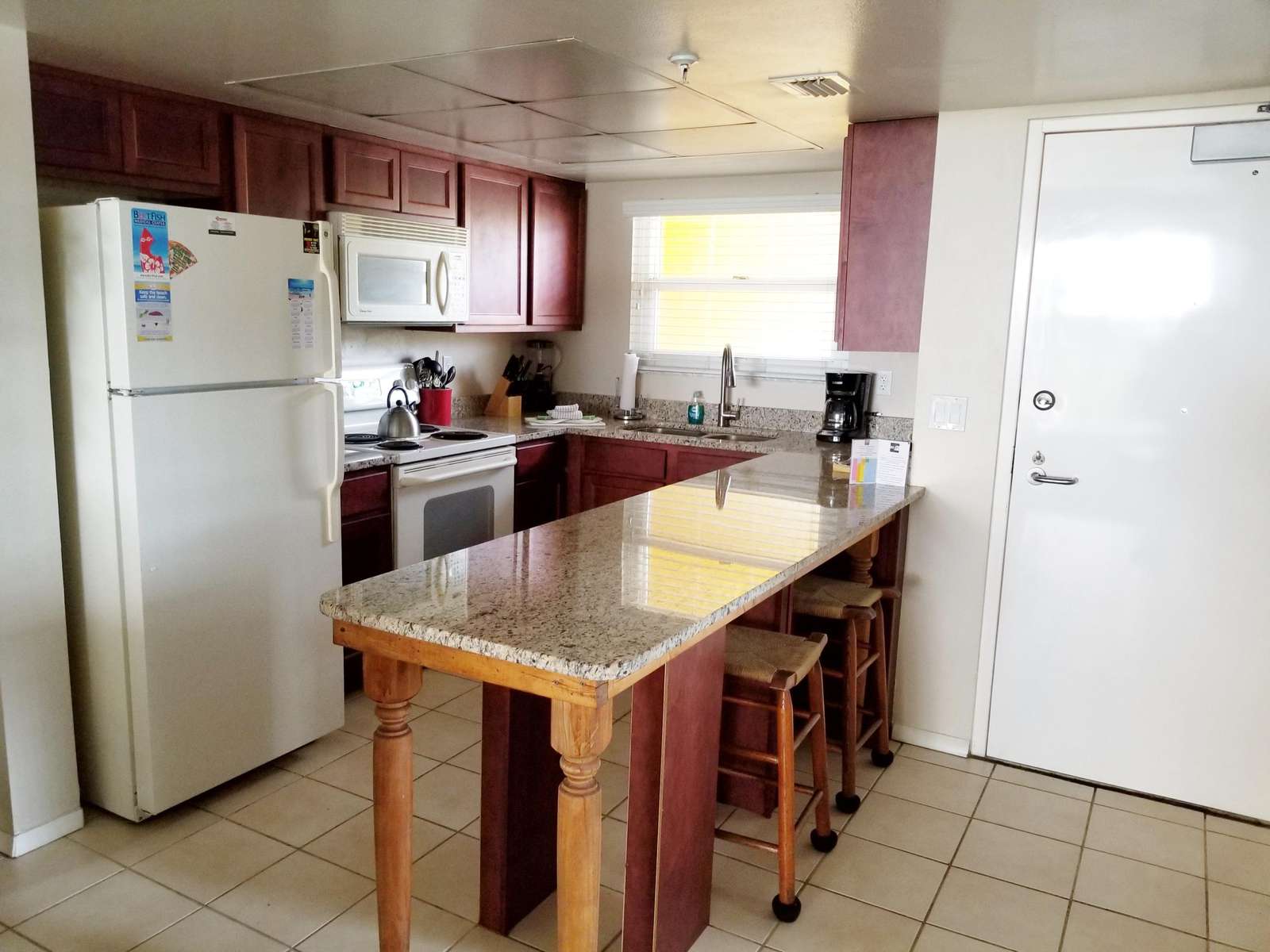 Kitchen view from Dining room