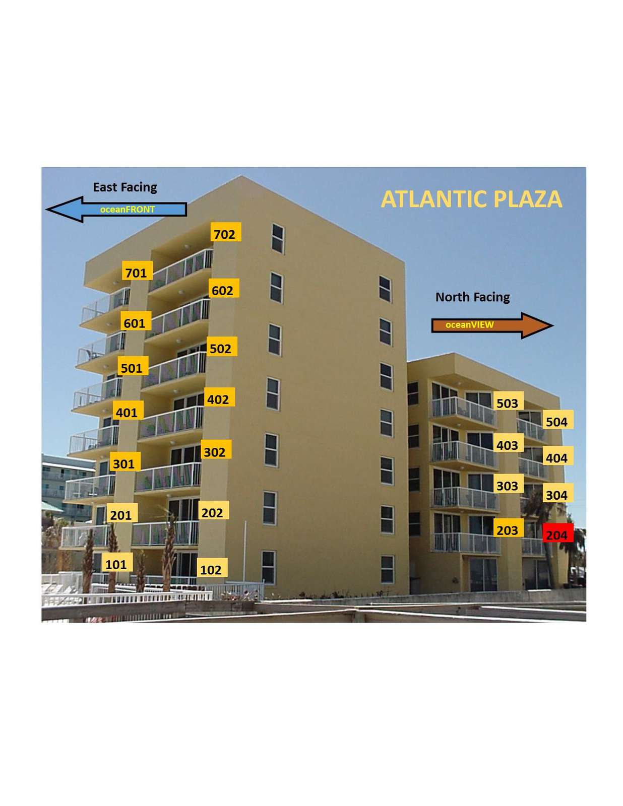 OceanVIEW unit 204 (side)