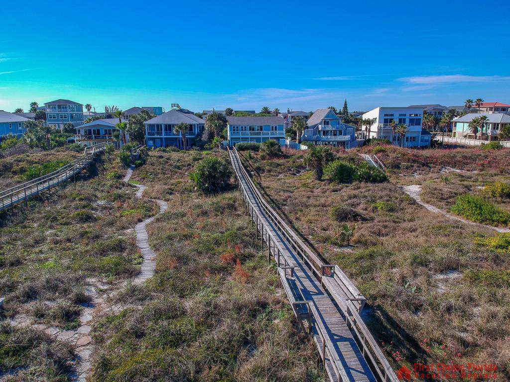 A Peace of Paradise Boardwalk from House