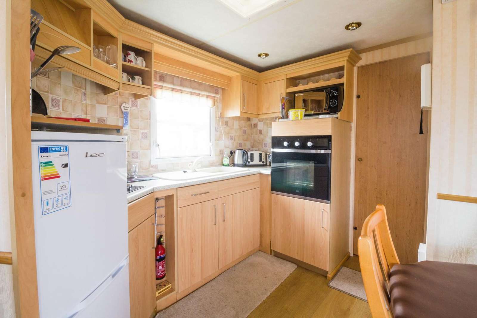 Fully equipped kitchen, perfect for self-catering holidays!