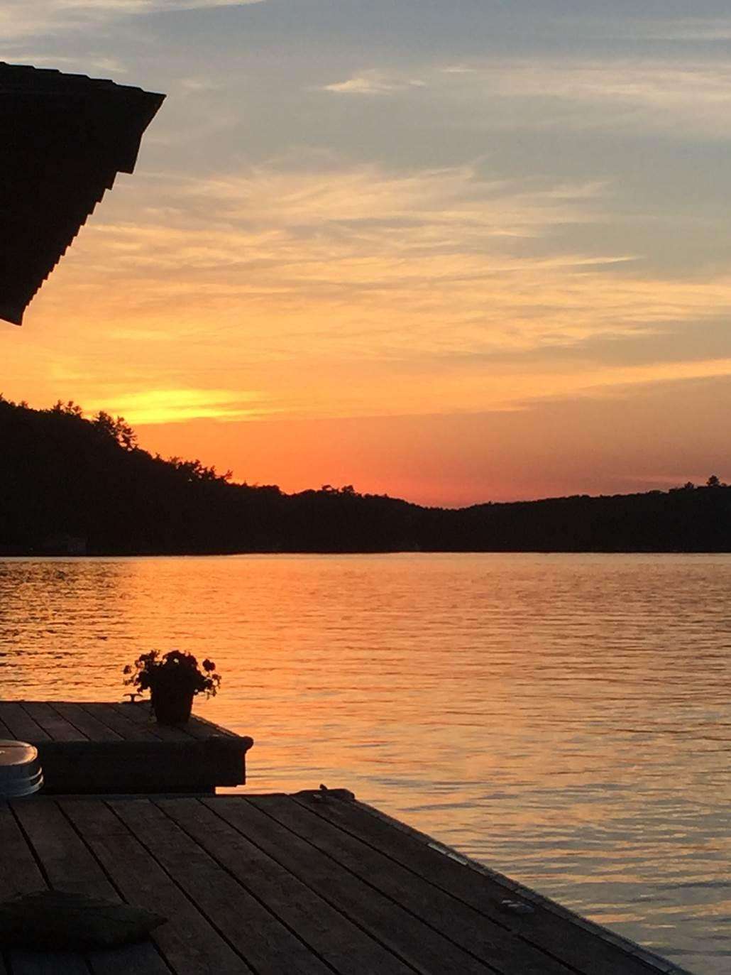 Incredible sunset view