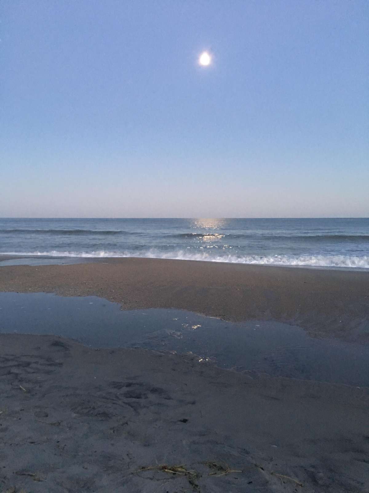 Evening on the beach