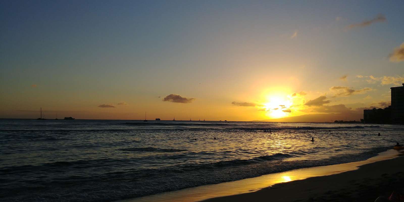 Just a short walk to Waikiki Beach