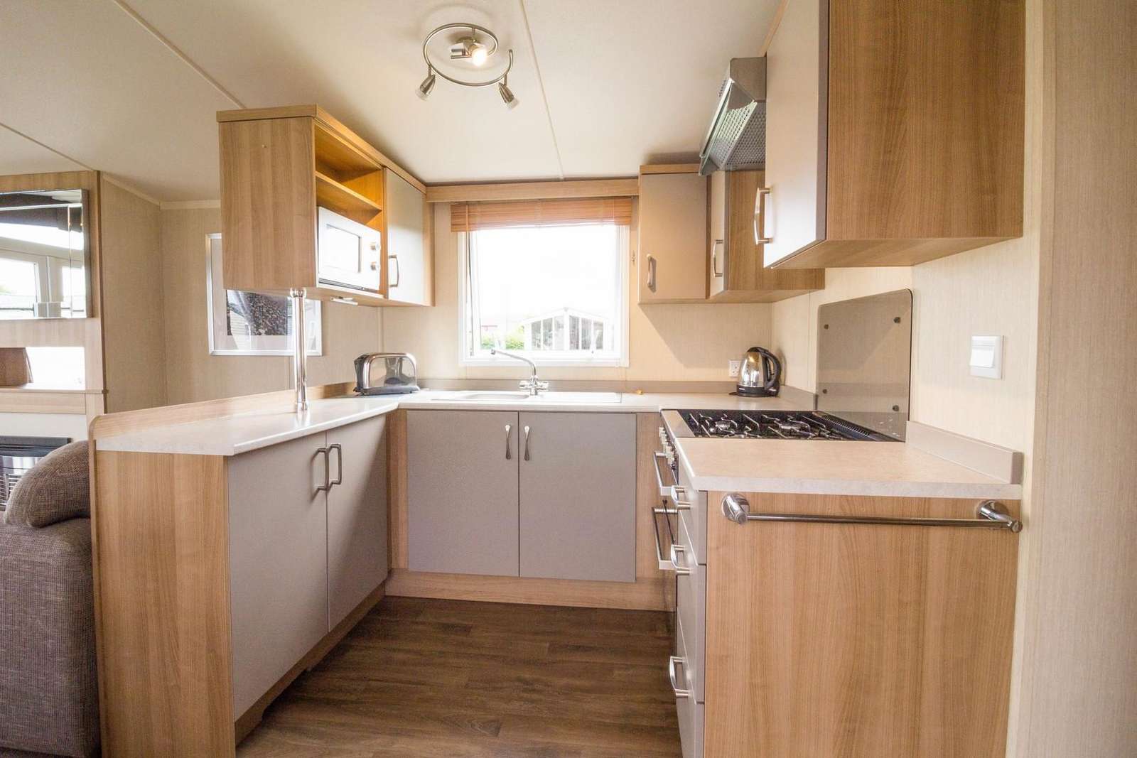 Don't forget to download your loyalty card after staying in this caravan for hire.