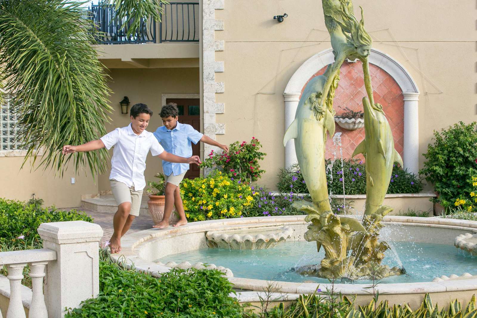 Fountain at Entrance