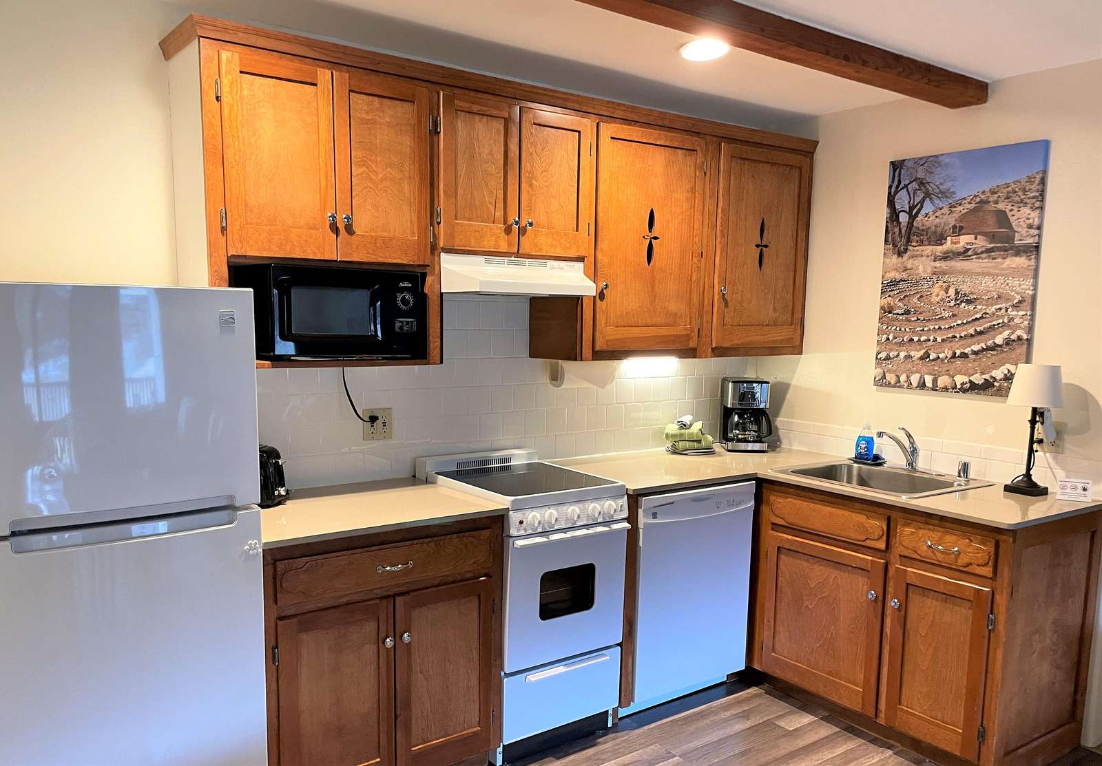 Fully equipped kitchen