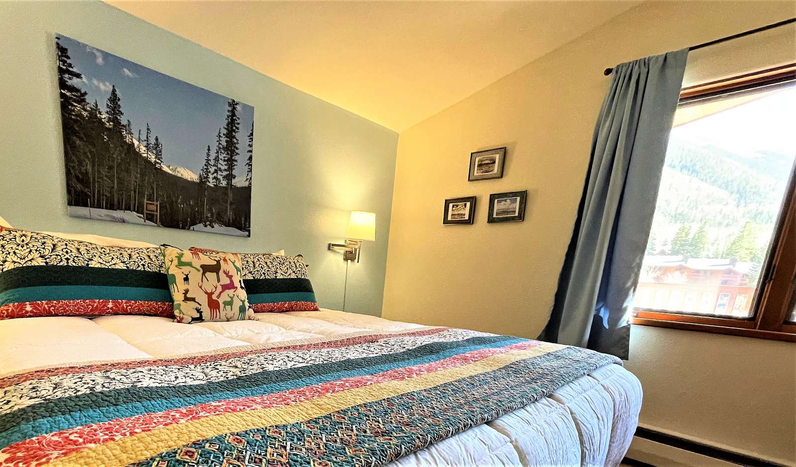 Master Bedroom with great views