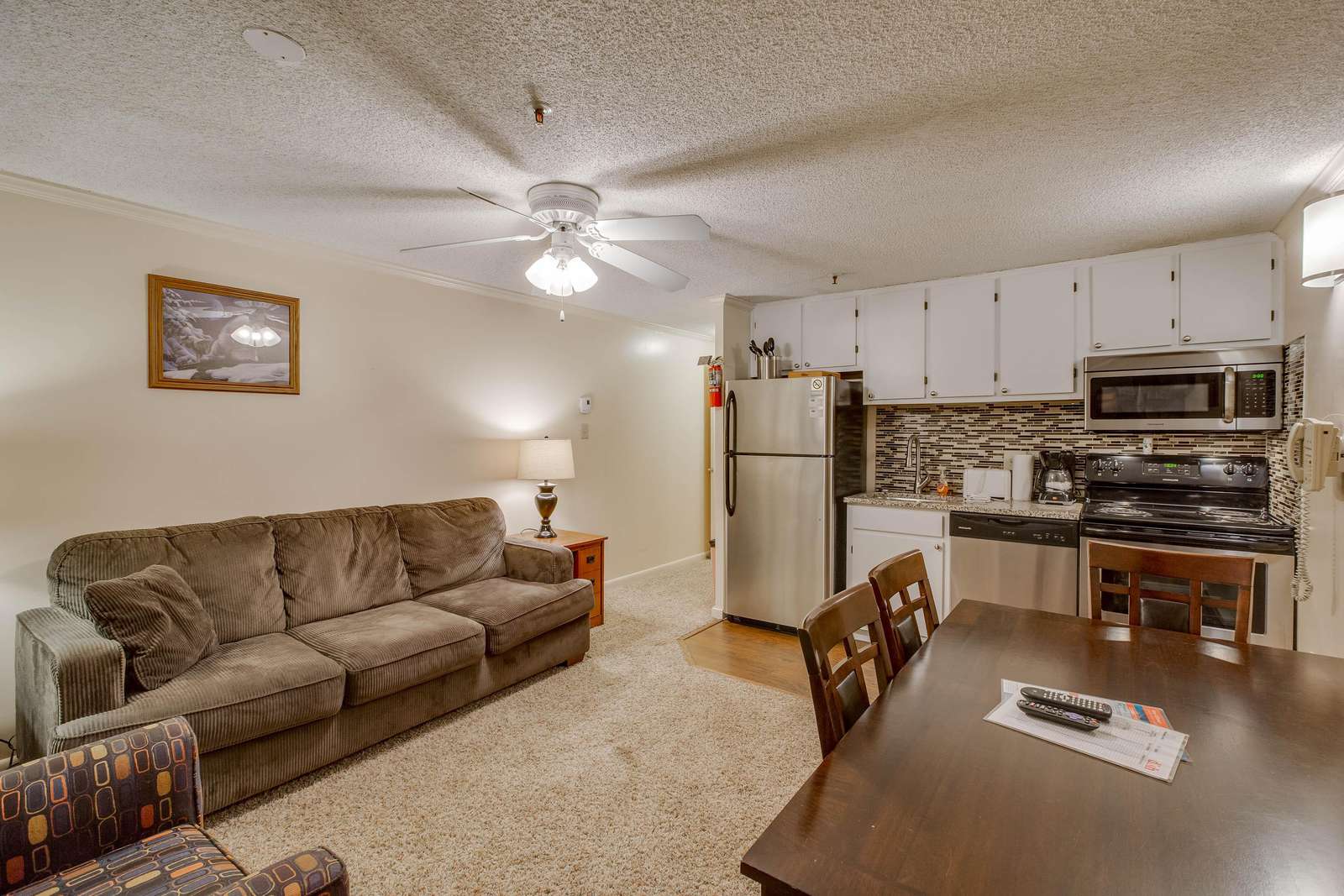Dining and Living Area