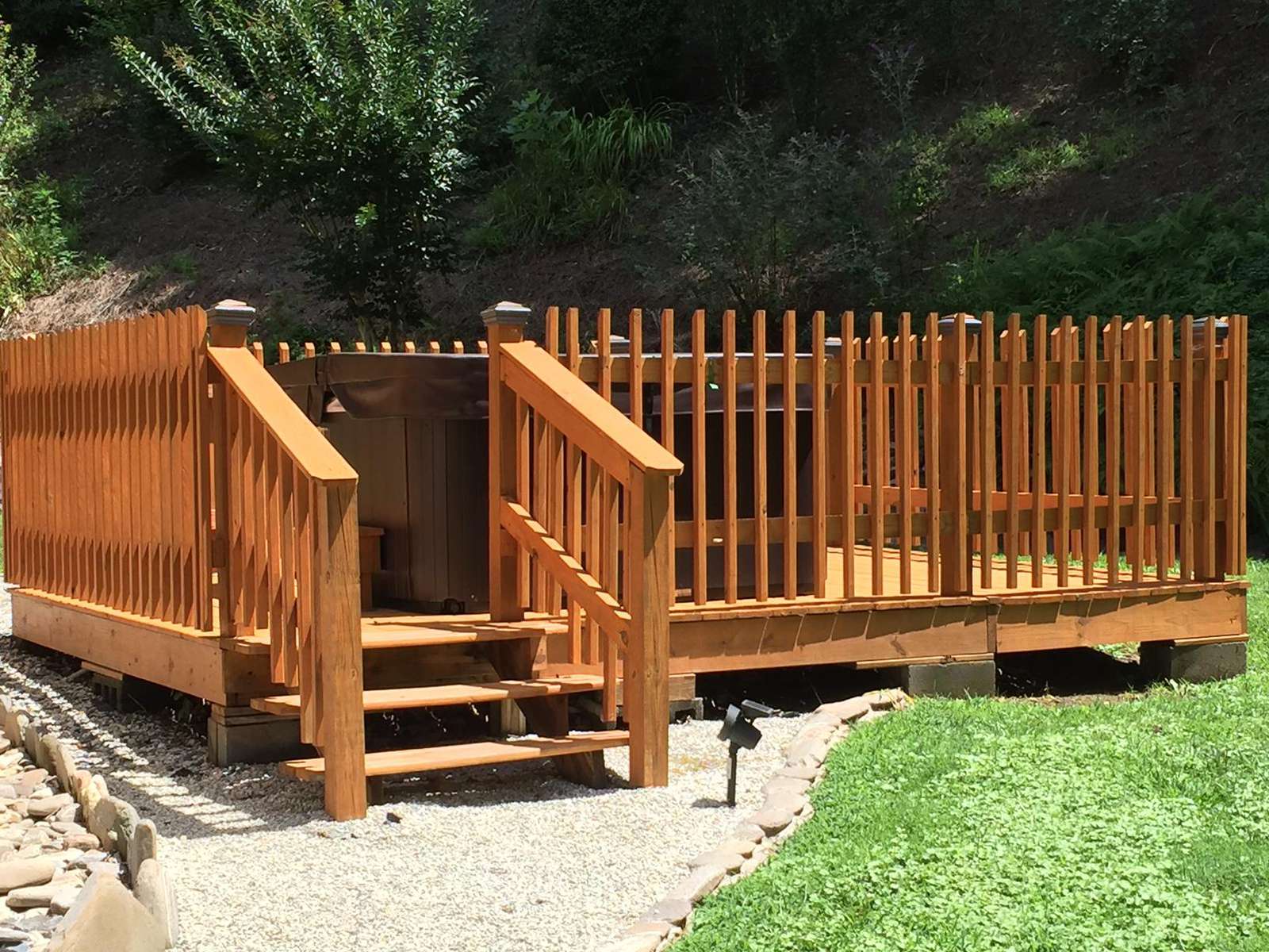 Hot Tub Deck