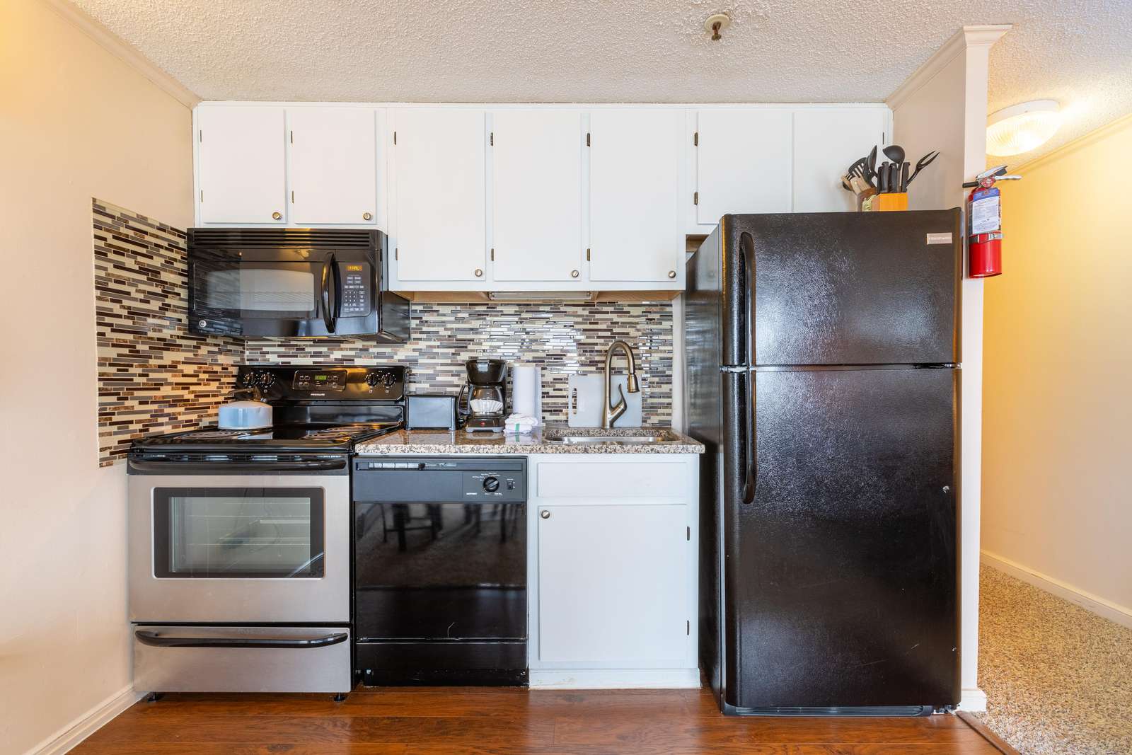 Updated Kitchen and Equipment to prepare your meals
