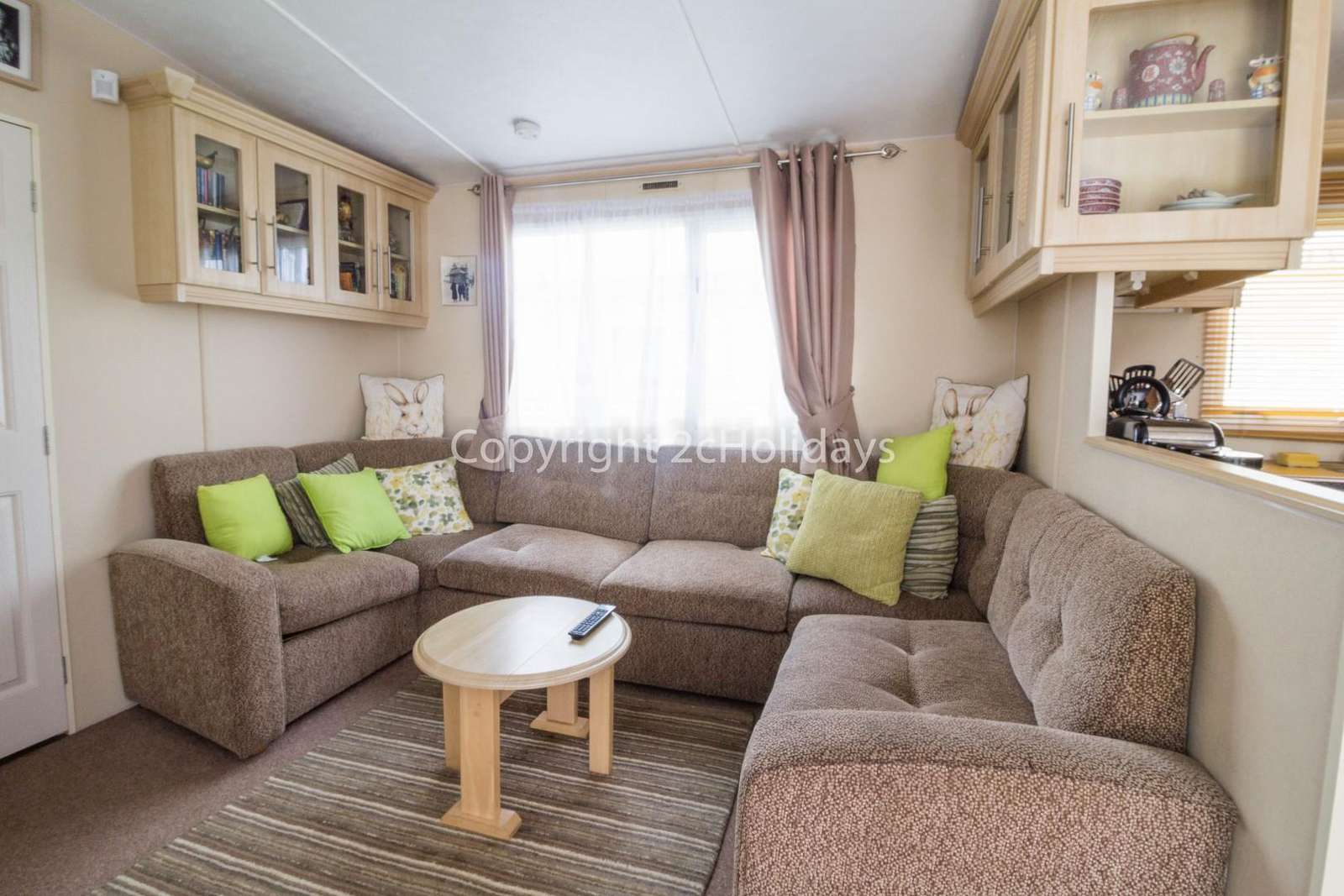 Don't forget to download your loyalty card after staying in this caravan for hire.