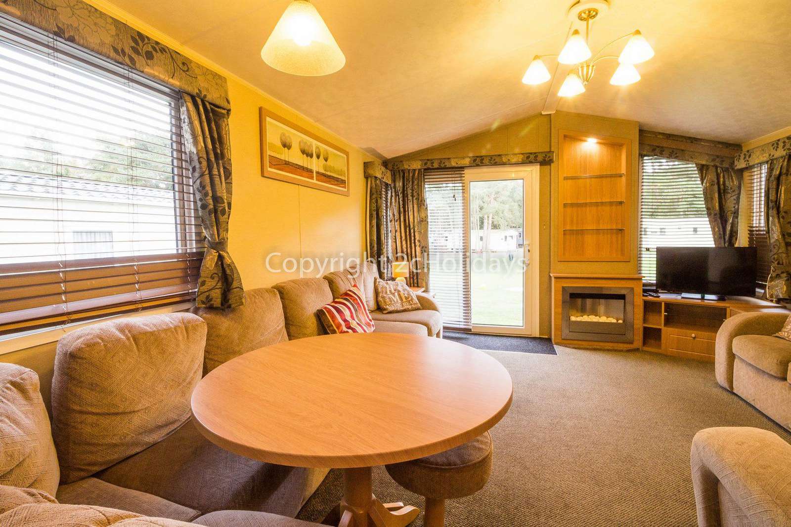 Don't forget to download your loyalty card after staying in this lodge for hire.