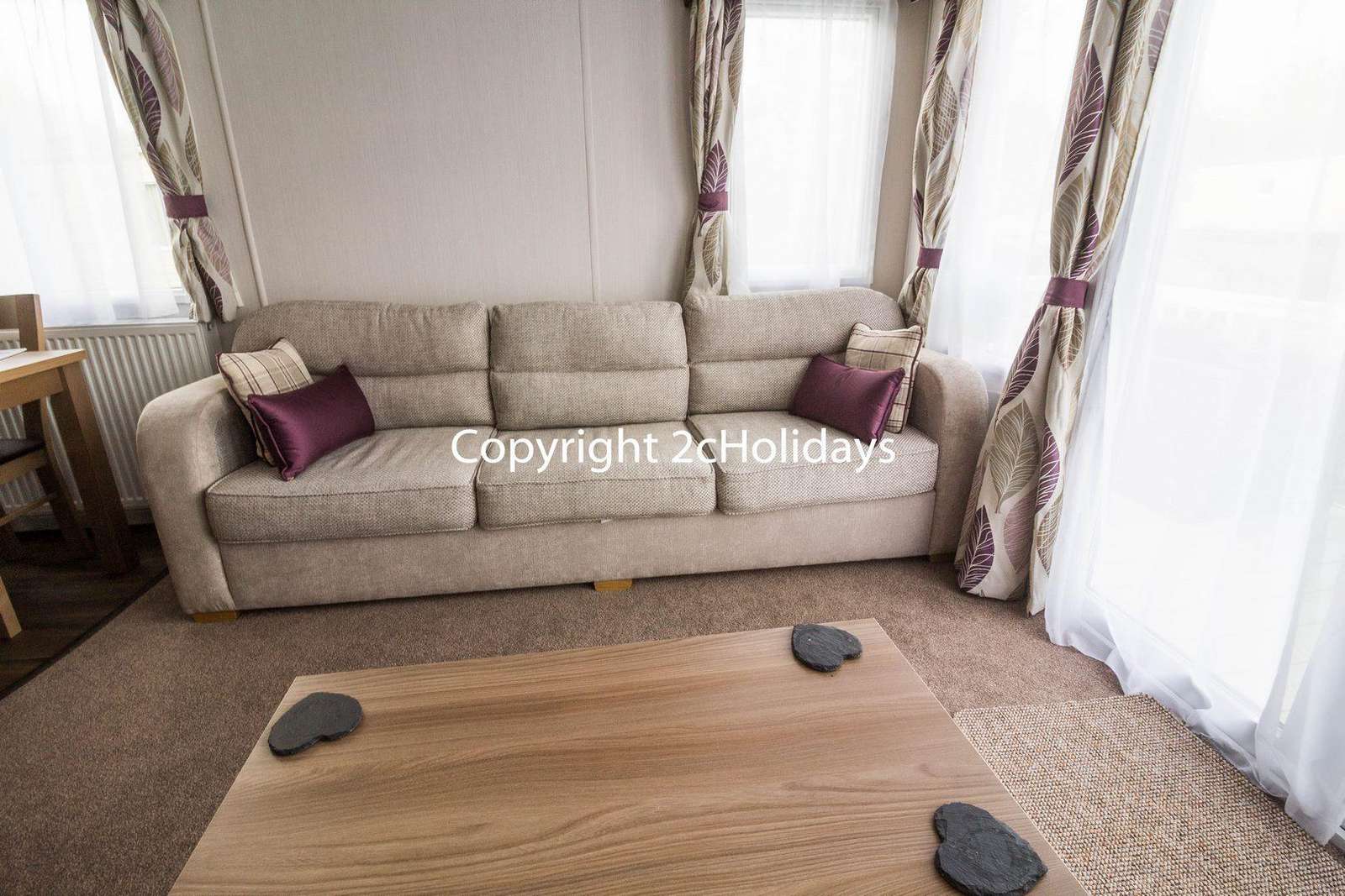 Come and stay in this private accommodation at Hopton Holiday Village.