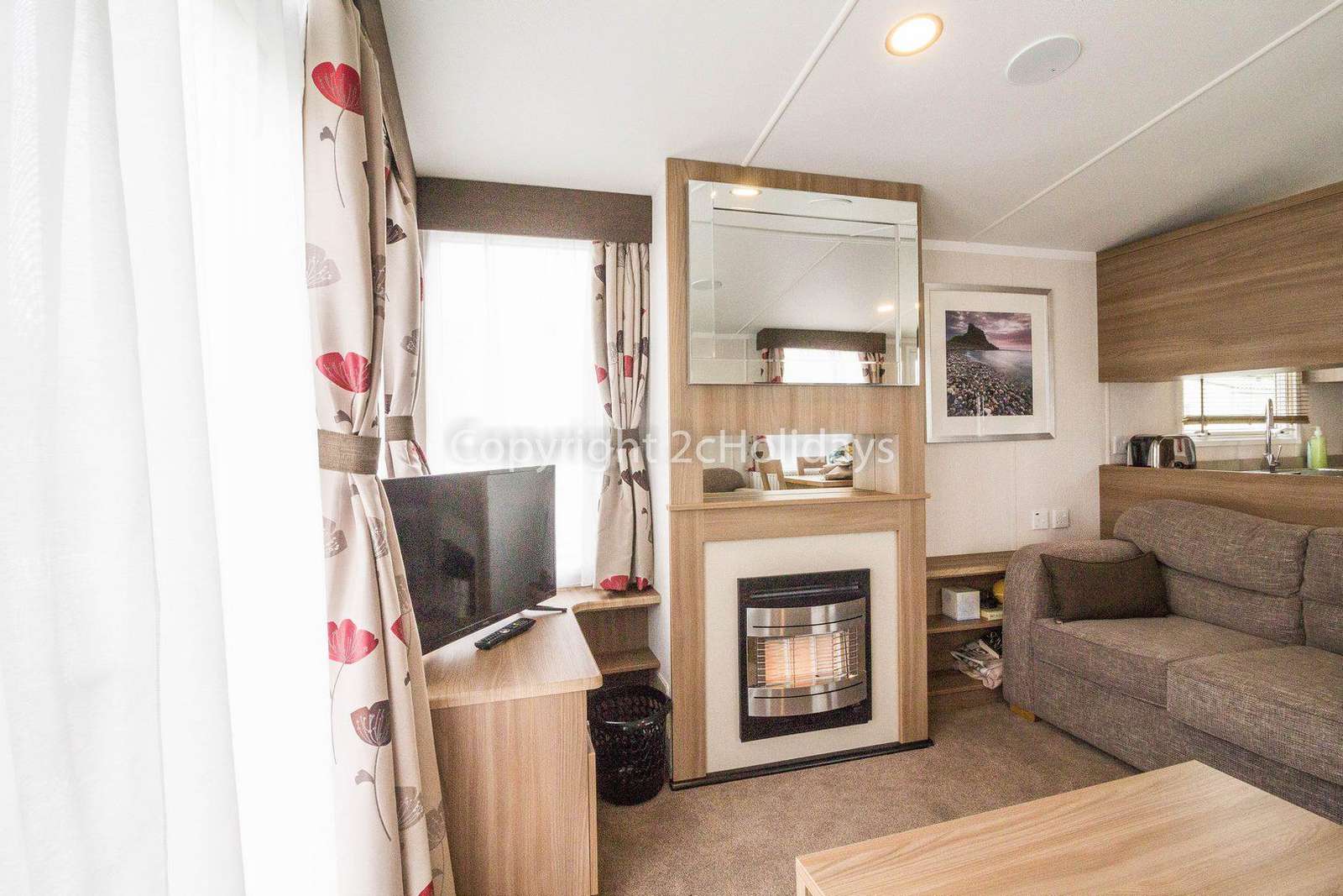 Come and stay in this private accommodation at Hopton Holiday Village.