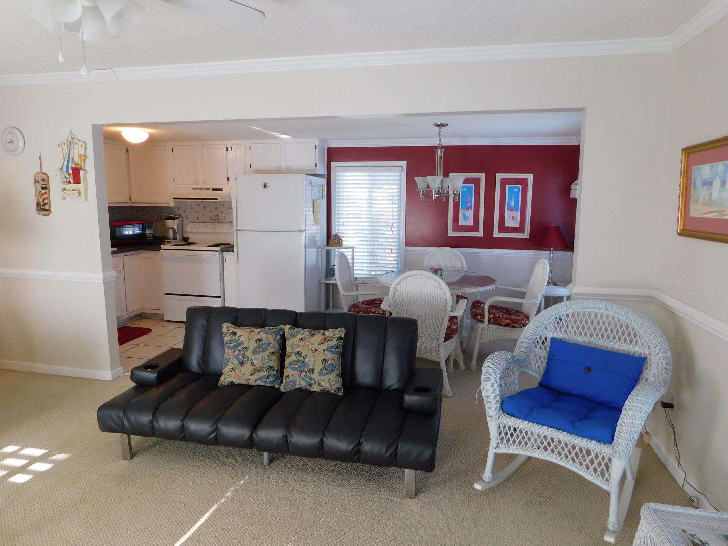 Family room view from front door