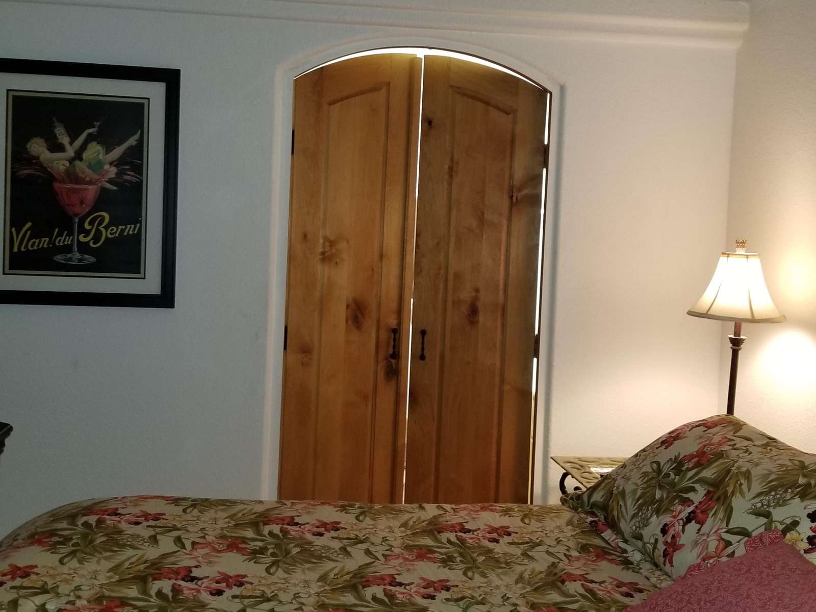Swinging Doors to Master Bath