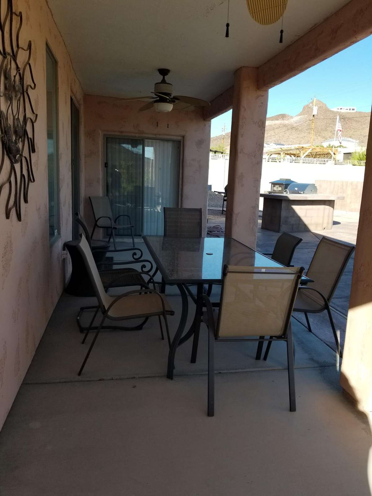 Shady Covered Patio