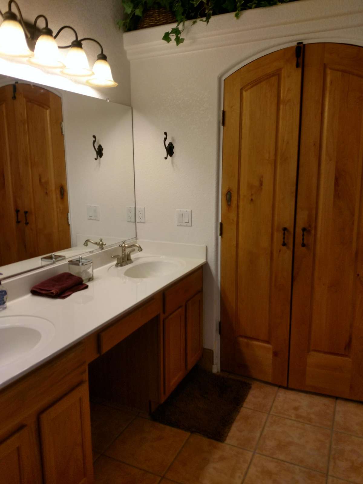 Custom arched door