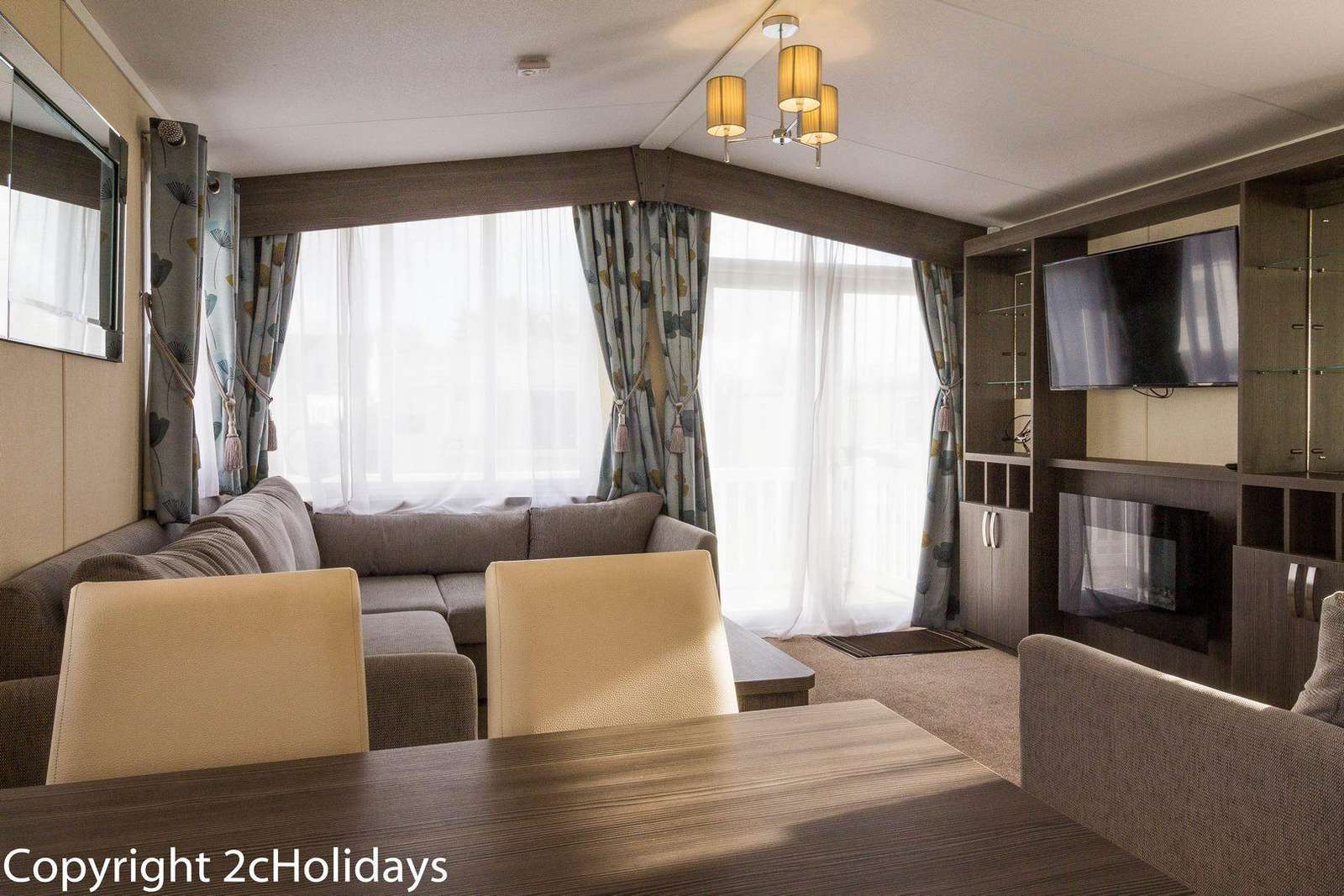 You can book this holiday and check in any day of the week.