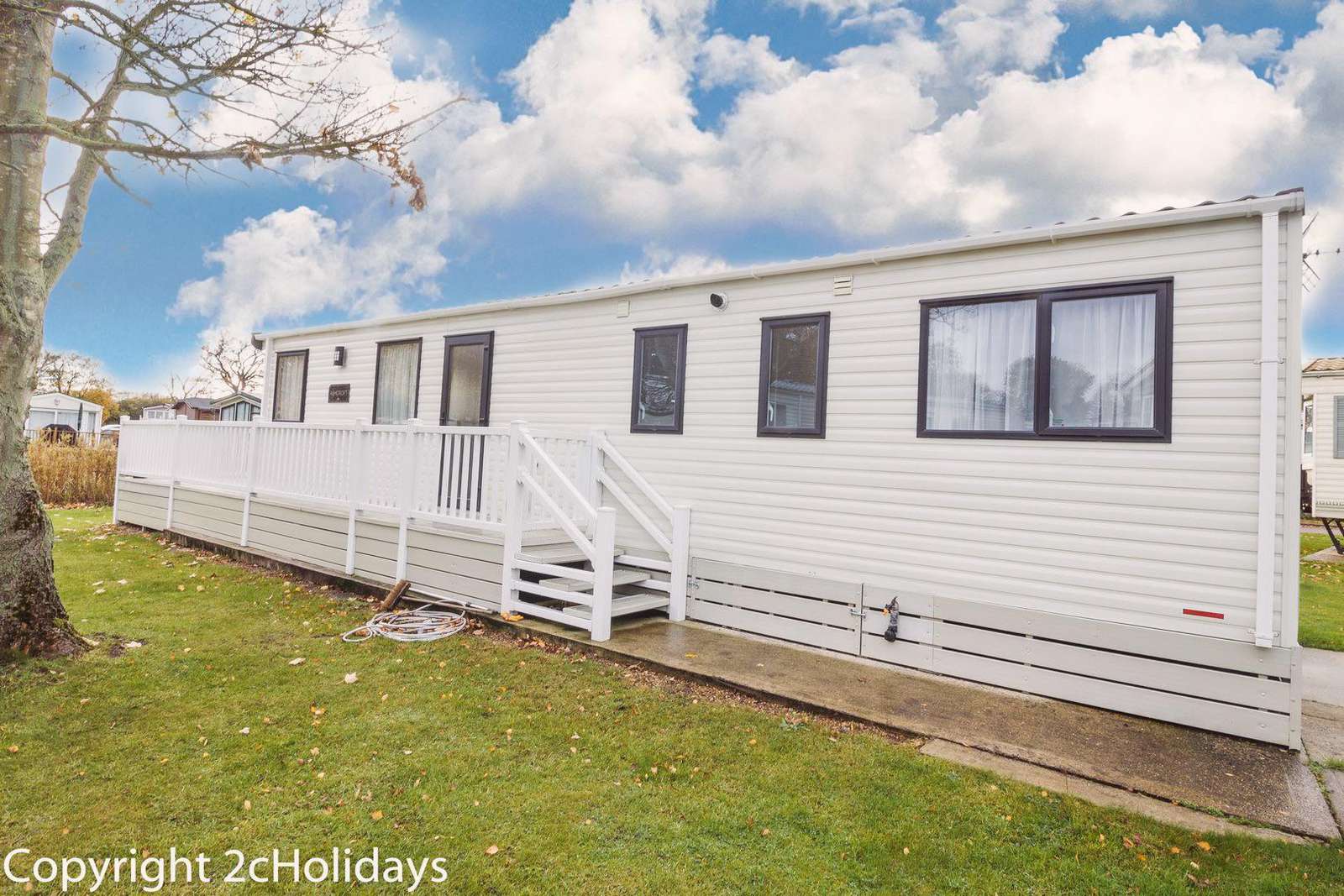 6 berth accommodation at Carlton Meres Holiday Park