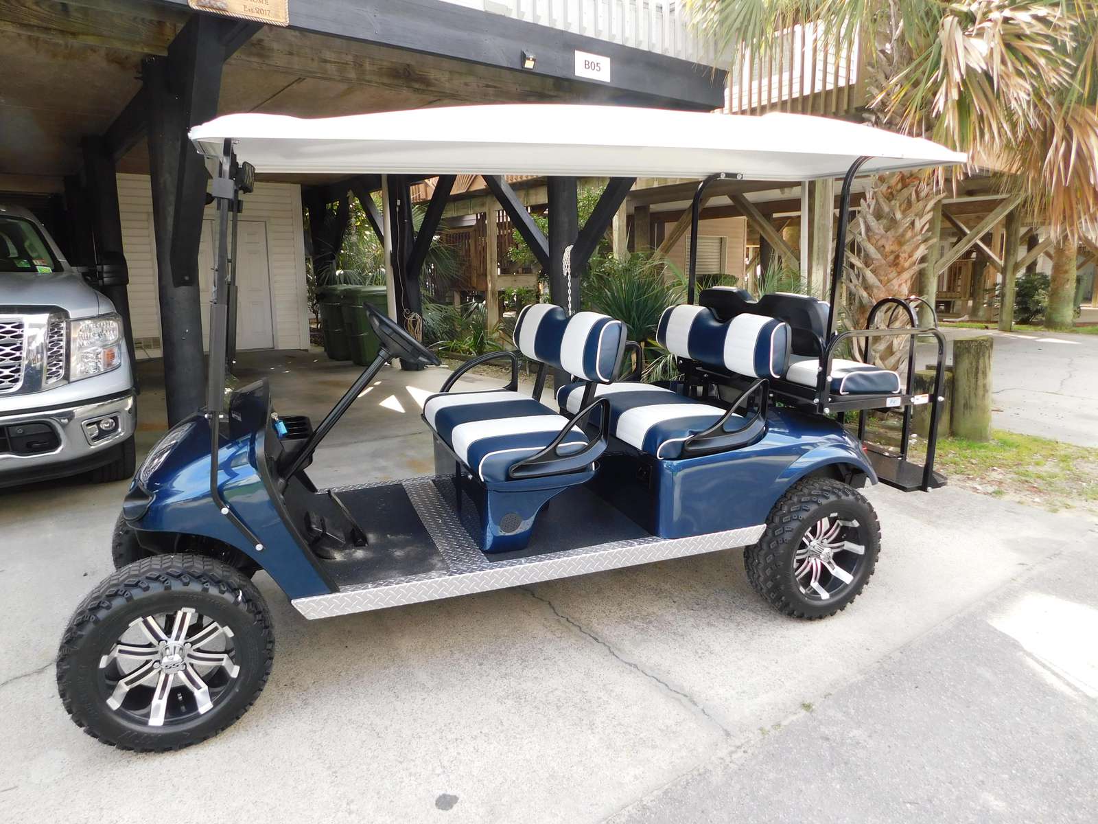 Optional Limo Golf Cart, Must be 21 to operate