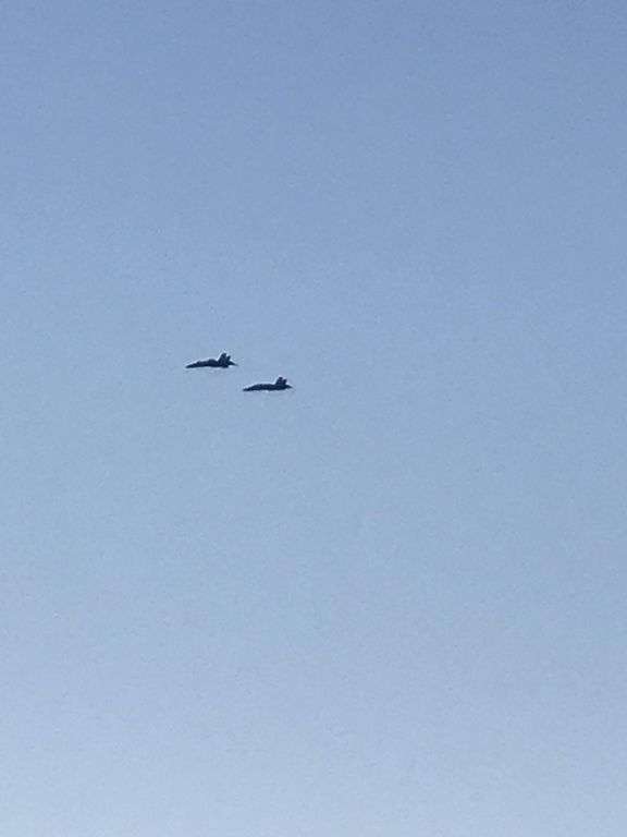 WATCH THE BLUE ANGELS FROM YOUR BALCONY