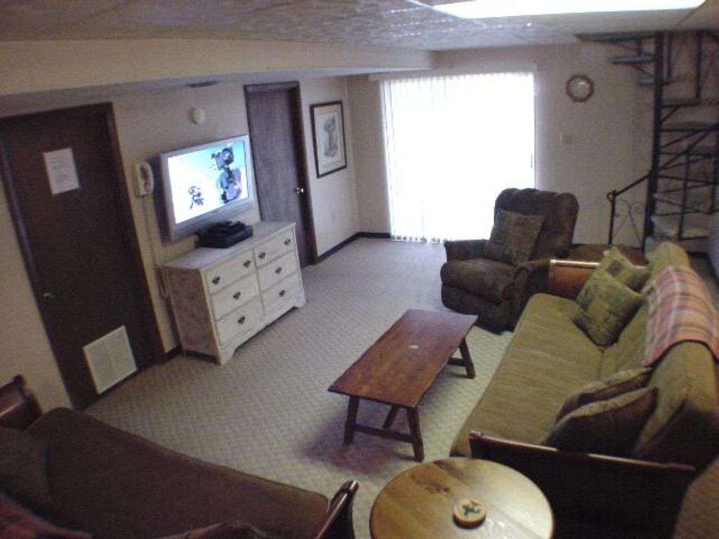 Downstairs family room