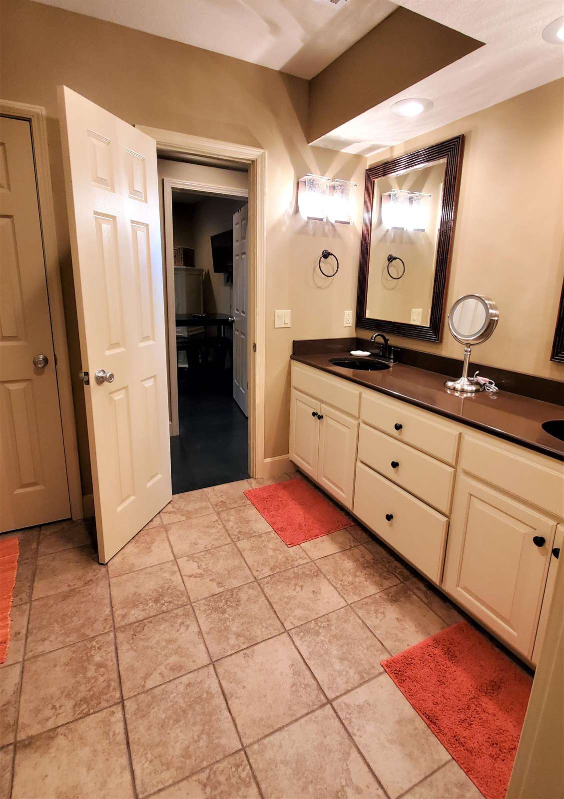 Downstairs Bathroom Vanity area