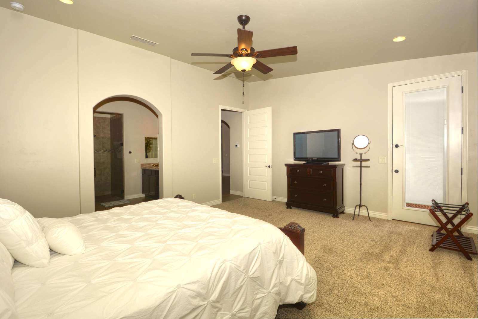 Master Suite with TV