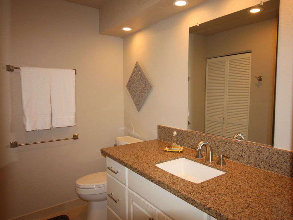 Master bath has a full size washer & dryer.