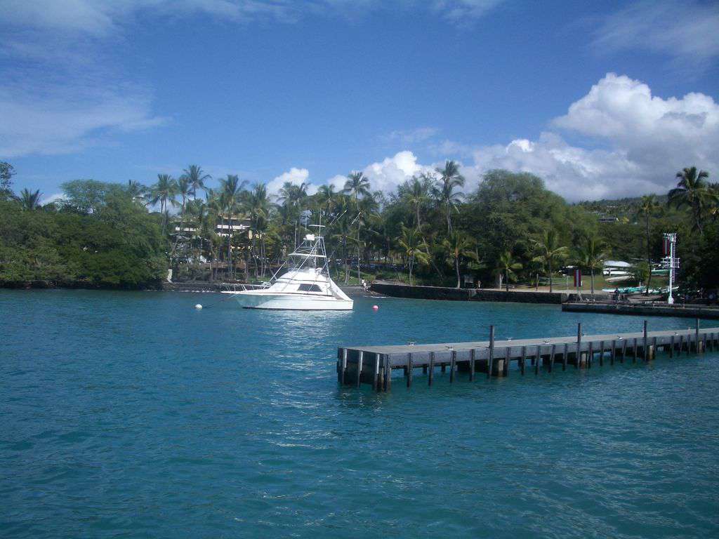 Walk to Keauhou Bay for fishing or enjoy a "snorkel tour" on a catamaran.