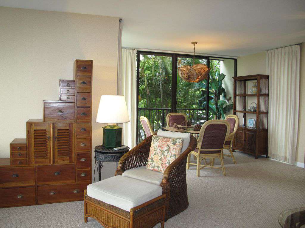 Living and dining area.
