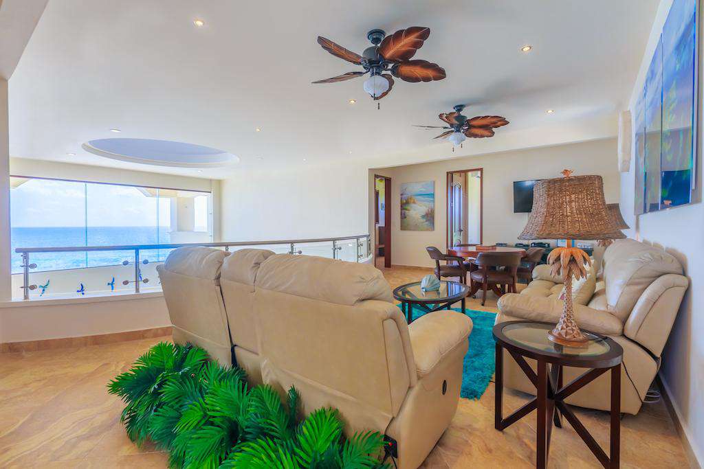 Upstairs living room